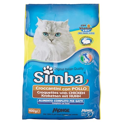 Simba Trockene Katze Huhn 400 g von Monge