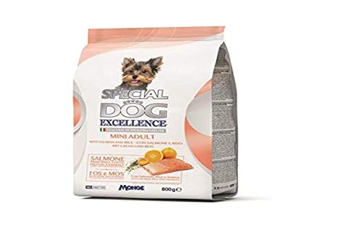 Special Dog Excellence Kroketten 800 g Mini Adult Lachs von Monge