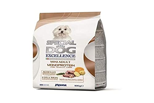 Special Dog Excellence Kroketten 800 g Mini Adult Lamm von Monge