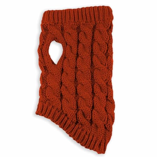 Monkimau Hundepullover in 9 Farben | Weiches, Größen XS-XL | Ideal für kleine bis mittelgroße Hunde und Katzen | Wetterfester Komfort | Winterpullover (Rot, L) von Monkimau