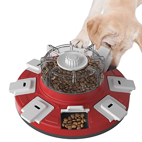 Monotre Hunde Puzzle Spielzeug, Hohe Kapazität Puzzle Slow Feeder die Hunde Futternapf und Gehirn Stimulation kombiniert, mittelgroße und kleine Hunde, IQ Training 2-in-1 Stufe von Monotre