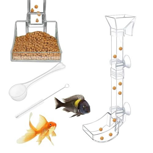 Monozoz Garnelen-Futternapf für Aquarium, transparent, für Garnelen, Fische und Schnecken von Monozoz