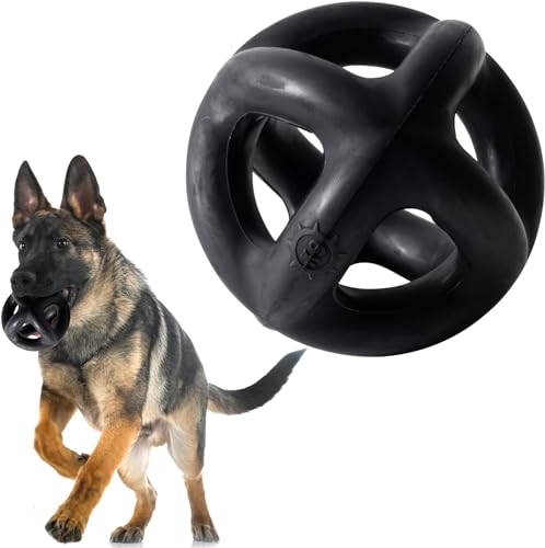 Monster K9 Dog Toys - Sehr robuster Ringball – lebenslange Ersatzgarantie – für mittelgroße und große Hunde – Aggressive Kauer von Monster K9 Dog Toys