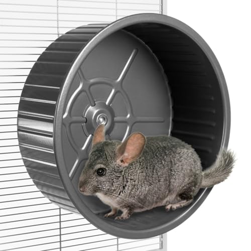 Montana Cages | Artgerechtes Metalllaufrad für Degus und Chinchillas | extra groß mit Ø 38cm von Montana Cages