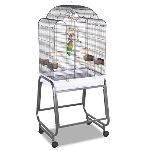 Montana Cages ® | Sittichkäfig, Käfig, Voliere, Vogelkäfig Memphis I - Antik inkl. Ständer von Montana Cages