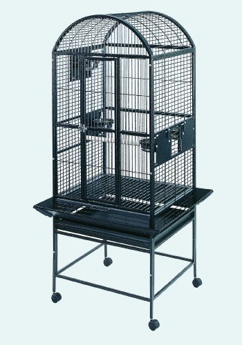 Montana Cages | Käfig, Voliere Finca II mit Rundbogendach - Antik der Vogelkäfig für Sittiche & Papageien von Montana Cages