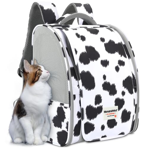 Montana West Pet Carrier Rucksack Katzen und Hunde Tragetasche für kleine mittelgroße Tiere & Welpen Outdoor-Abenteuer, MWP-B102BK von Montana West