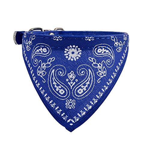 Moonbaby Pet Dog Supplies Leder Halstuch Bandana Hundehalsbänder für kleine Hunde B. 1x30cm von Moonbaby