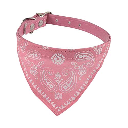 Moonbaby Pet Dog Supplies Leder Halstuch Bandana Hundehalsbänder für kleine Hunde F. 1x30cm von Moonbaby