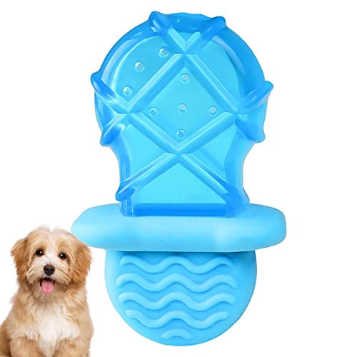 Moonyan Kühlendes Beißspielzeug für Hunde | Ci Hundespielzeug zum Zahnen | Pet Supplies Wiederverwendbarer und nachfüllbarer Hydration Ice Bar zum Kühlen in heißen Sommern, drinnen, draußen, Garten von Moonyan