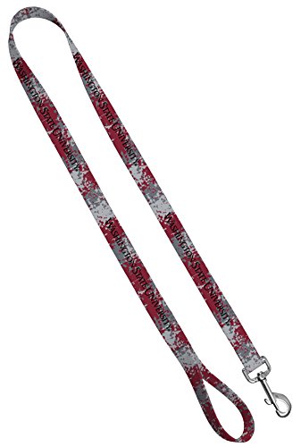 Moose Pet Wear Leash 1" x 6', Washington State - Red/Grey Digi von Moose Pet Wear