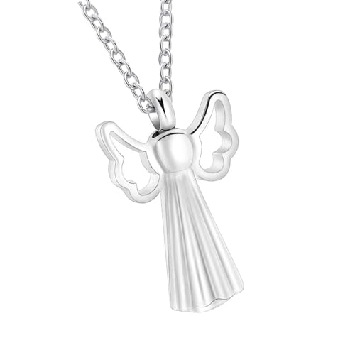 Haustier Urnen Cherub Flügel Anhänger Halskette Für Hund Pet Memorial Urne Anhänger Verlust Pet Memorial Urne Medaillons Hals Schmuck von Morain