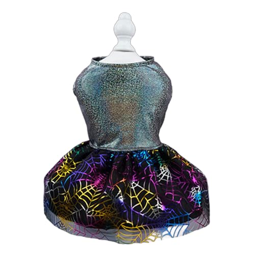Hundekostüm, schimmerndes Haustierkleid, Partykleidung, glitzerndes Puder, Katzenkleidung, Haustierrock, Halloween-Foto-Outfit, Mode-Accessoires Hundekostüm, schimmerndes Haustierkleid, Partykleidung, glitzerndes Puder, Katzenkleidung, Haustierrock, Halloween-Foto-Outfit, Mode-Accessoires von Morain