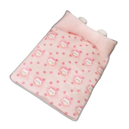 Ice Silk Haustierbett, Kühlkissen für kleine Haustiere, bequemes Kaltkissen, Rassen, Katzen, leicht zu reinigen, Ruhebett, Kühlkissen Ice Silk Haustierbett, Kühlkissen für kleine Haustiere, bequemes Kaltkissen, Rassen, Katzen, leicht zu reinigen, Ruhebett, Kühlkissen von Morain