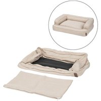 MORE Ersatzbezug für Liegeplatz Comfort Deluxe beige L von More