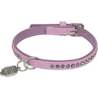 MORE Deluxe Halsband Strass rosa XXXS von More