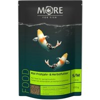 MORE Koi Frühjahr-/Herbstfutter 2 mm (S/M) 500 g von More