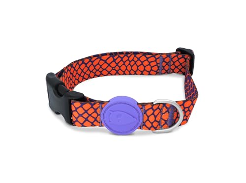 Morso Halsband für Hund recycelt urban lizard rot von MORSO