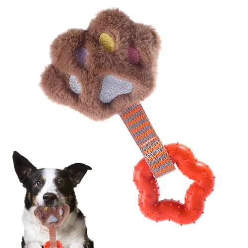 Moslalo Kauspielzeug für Hunde, Kauspielzeug für Hunde - Quietschspielzeug, kaubeständiges Plüsch-Kauspielzeug,Oral Care Soft Dog Supplies Haustierspielzeug für Wohnzimmer von Tierkliniken, kleine und von Moslalo