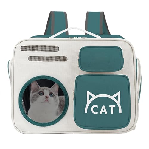 Moslalo Transportbox für kleine Haustiere, Transportbox für Katzen | Hundetrage Katzenrucksack Büchertasche - Tragetasche Katzentransportträger, Haustierträger, süßer Haustierrucksack für Reisen, von Moslalo