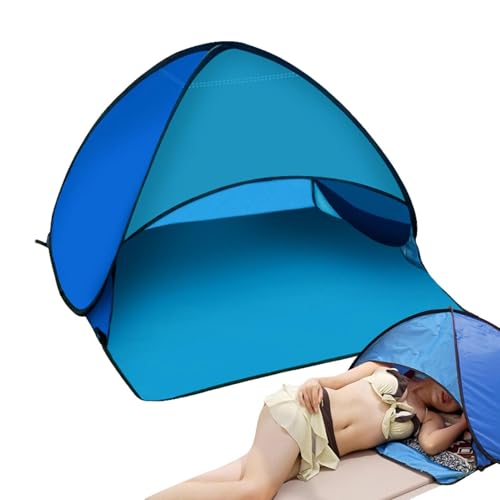 Moslate Hunde-Schattendach,Head PopUp Canopy Automatisches Schattenzelt - Tragbarer, winddichter Mini-Sonnenschutz mit Handy-Ständer für Camping, Strand, Picknick von Moslate