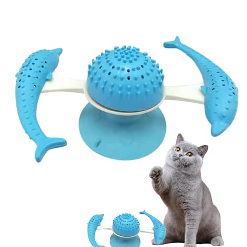 Moslate Interaktives Katzenspielzeug, Katzen-Spinnerspielzeug - Interaktives Spielzeug, sicheres, süßes Katzenspielzeug | Funny Pet Supplies Slow Feeder für Tierkliniken, Tierhandlungen, Wohnzimmer von Moslate