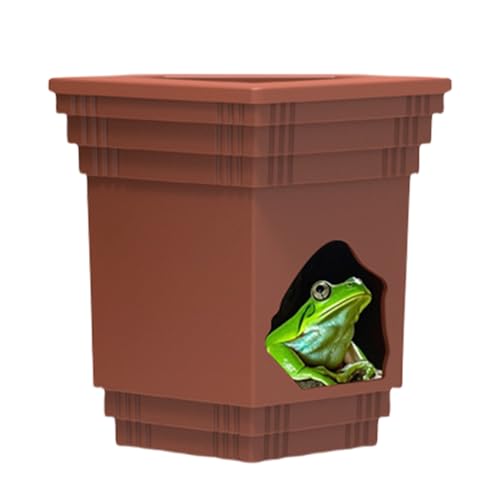 Futternapf für Reptilien | 2 in 1 Reptilienhöhle Mit Futternapf | atives Aquarium Zubehör Sonnenplatz Für Krabben Leopardfrosch Futternapf für Reptilien | 2 in 1 Reptilienhöhle Mit Futternapf | atives Aquarium Zubehör Sonnenplatz Für Krabben Leopardfrosch von Moxeupon