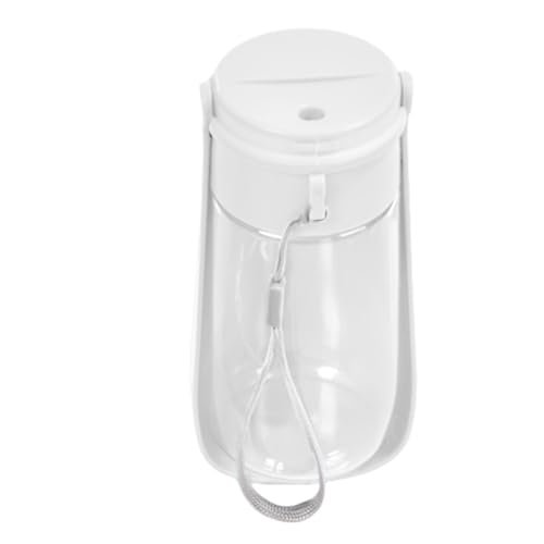 Moxeupon Hundereisewasserflasche, Haustierwasserflaschen für Hunde, 450 ml Welpen-Wasserspender für Flaschen, Hunde-Reisezubehör, Haustier-Welpen-Flasche für Outdoor, Spazierengehen, Laufen von Moxeupon