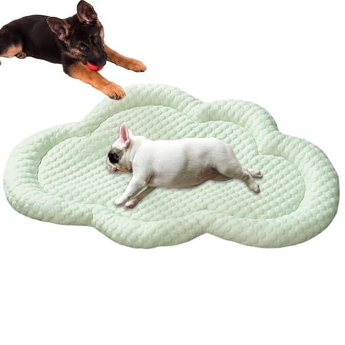 Moxeupon Kühlendes Hundebett, Kühlmatte für Haustiere | Wolkenförmiges 3D-Kühlkissen für Hunde | Schlafende Zwingermatte für Hunde, Katzen, Welpen, Kätzchen, Haustiere, tragbarer Haustierbedarf für von Moxeupon