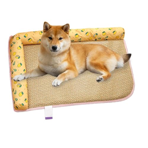 Moxeupon Kühlmatte Für Hunde | Hundekissen Welpenhöhle - Atmungsaktive Liegekissen Bei Für Wohnung & Garten von Moxeupon