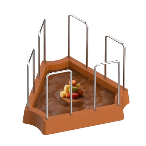 Schildkröten Wasserschale - Wassernapf Für Reptilien Terrarium,Dreieckige Fütterungsschale Für Geckos Frösche Haustierzubehör Für Einsiedlerkrebse Schlangen Bartagamen Terrarium Schildkröten Wasserschale - Wassernapf Für Reptilien Terrarium,Dreieckige Fütterungsschale Für Geckos Frösche Haustierzubehör Für Einsiedlerkrebse Schlangen Bartagamen Terrarium von Moxeupon