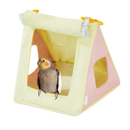 Seilennest, Vogelnest,SALAKEET CAGE Cockatiel TOYSE Hängematte | Vier Jahreszeiten Shotet House Accessoires für Wellensittiche, Lovebird, von Moxeupon