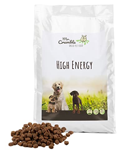 Mr. Crumble Dried Pet Food Hundefutter trocken High Energy Leistungsfutter für Erwachsene Hunde 15 kg von Mr. Crumble Dried Pet Food