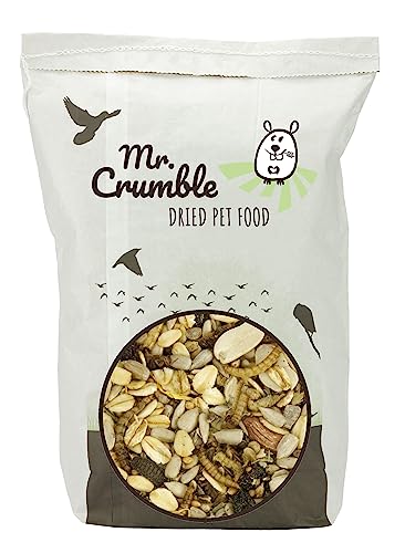 Schlemmer-Picknick mit Insekten Vogelfutter für Wildvögel ganzjährig ohne Weizen 10 kg von Mr. Crumble Dried Pet Food