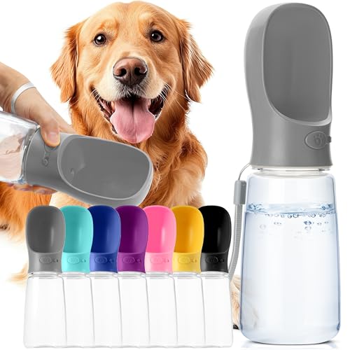 Mr. Pen - Hundewasserflasche, 538.6 g groß, blau, Hund Reise Wasserflasche, Hund Wasserflasche Spender, Tragbare Wasserflasche für Hunde, Haustier Wasserflasche, Reise Hund Wasserflasche von Mr. Pen