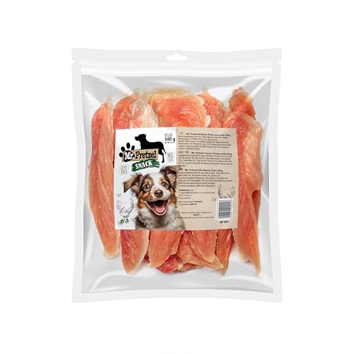 Mr. Pretzel Dörrfleisch Huhn 500g Snack Leckerli von Mr. Pretzel