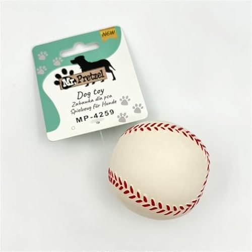 Mr. Pretzel Softball für Hunde 7,5cm Spielball Hundeball von Mr. Pretzel
