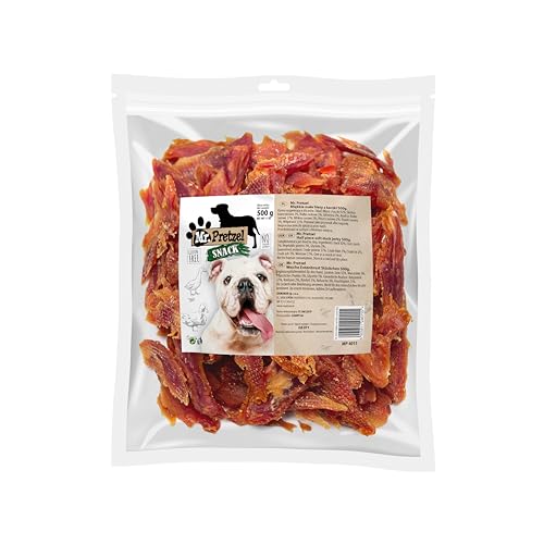 Mr. Pretzel Weiche Entenbrust Stückchen 500g Hunde Snack von Mr. Pretzel