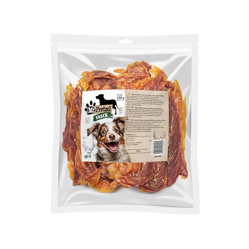 Mr. Pretzel getrocknete Hänchenfilets 500g Snack Leckerli von Mr. Pretzel