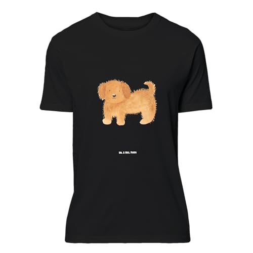 Mr. & Mrs. Panda Größe S T-Shirt Hund Flauschig - Geschenk, Hundebesitzer, Hundespruch, Sprüche, kuschelig, Hundeliebe, Hundemama, Schlafshirt, von Mr. & Mrs. Panda