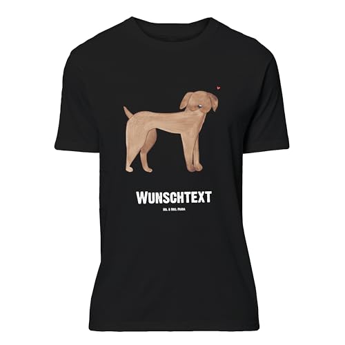 Mr. & Mrs. Panda Größe XL Personalisiertes T-Shirt Hund Dogge - Personalisierte Geschenke, Deutsche Dogge, Frauen, Vierbeiner, Männer, T-Shirt mit von Mr. & Mrs. Panda