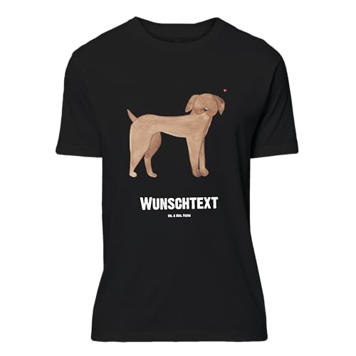 Mr. & Mrs. Panda Größe XL Personalisiertes T-Shirt Hund Dogge - Personalisierte Geschenke, Deutsche Dogge, Frauen, Vierbeiner, Männer, T-Shirt mit von Mr. & Mrs. Panda