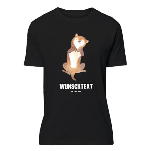 Mr. & Mrs. Panda Größe XL Personalisiertes T-Shirt Hund Streicheln - Personalisierte Geschenke, Hundebesitzer, Hundeliebe, T-Shirt mit Namen, T-Shirt von Mr. & Mrs. Panda