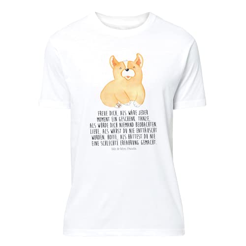 Mr. & Mrs. Panda Größe XL T-Shirt Corgie - Geschenk, Sprüche, Hundeliebe, Motivation, Lebensfreude, Hunderasse, Welsh Corgi Pembroke, Hund, Hundemotiv, Hundespruch, Hundebesitzer von Mr. & Mrs. Panda