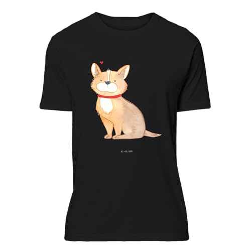 Mr. & Mrs. Panda Größe XL T-Shirt Hund Glück - Geschenk, Hundeliebe, Vierbeiner, Frauen, Herrn, Tierliebhaber, Hunderasse, Hundemama, Hundebesitzer, von Mr. & Mrs. Panda