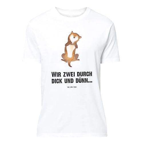 Mr. & Mrs. Panda Größe XXL T-Shirt Hund Streicheln - Geschenk, Sprüche, Haustier, Bauch, Party, Hundewelpe, Tshirt, Hundeliebe, Hundemotiv, Frauen, von Mr. & Mrs. Panda