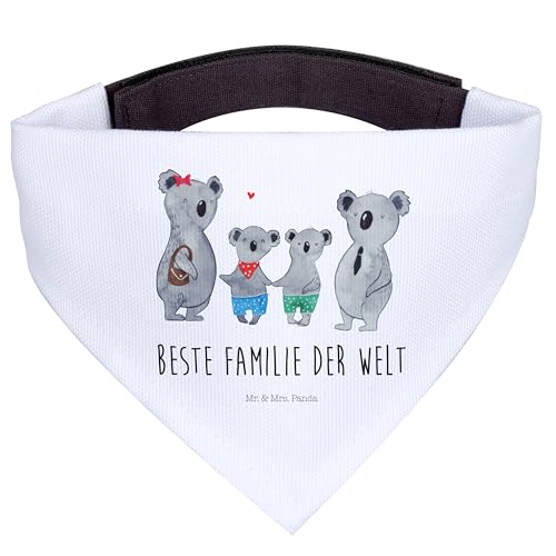 Mr. & Mrs. Panda Hundehalstuch L Koala Familie Zwei - Geschenk, große Hunde, Familienleben, Papa, Familienzeit, Koalabär, groß, Mama, Koalafamilie, von Mr. & Mrs. Panda