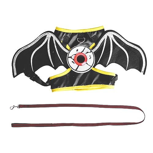 Fledermausflügel für Haustiere, Katzen, Halloween, Hundefledermaus-Kostüm, Fledermausflügel für Katzen, Halloween-Kostüm, Welpen, Kätzchen, Cosplay, Fledermauskostüm, (M) von Mrisata