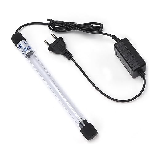 Mrisata Aquarium Clean Light Aquarium Grünes Clean Light Fischlicht Fischlampe Fish Clean Light Aquarium Tauchbares Clean Light Grüne Reinigungslampe Fischteich (EU-Stecker von Mrisata