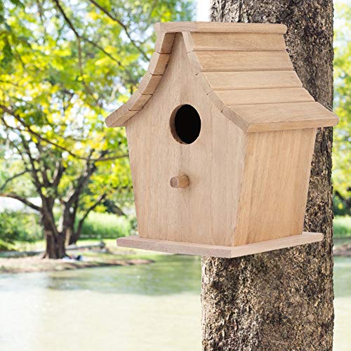 Vogelhaus aus Holz, Zuchtbox, Hängehaus für Vögel, Haustierbedarf für Papageien, Wellensittiche, kleine Vögel von Mrisata